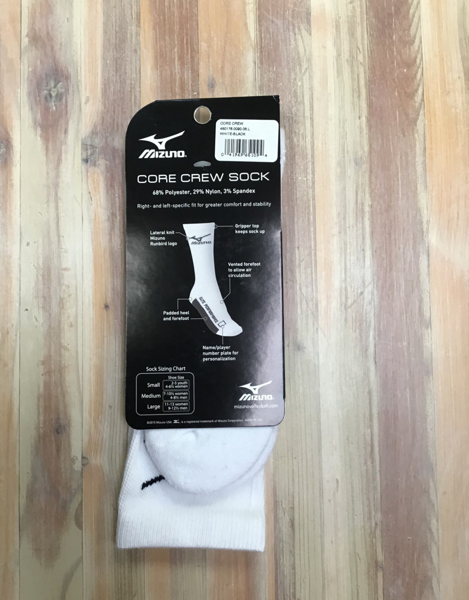 Mizuno Mizuno Core Crew Socks Unisex