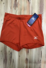 MIZUNO LOW RIDER WOMEN'S VOLLEYBALL SHORTS, FLAT FRONT NAVY W/ GRAY SIZE  SMALL,S