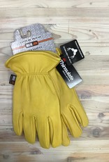 Ganka Ganka 27-1006-BUC-C/C Leather Insulated Work Gloves