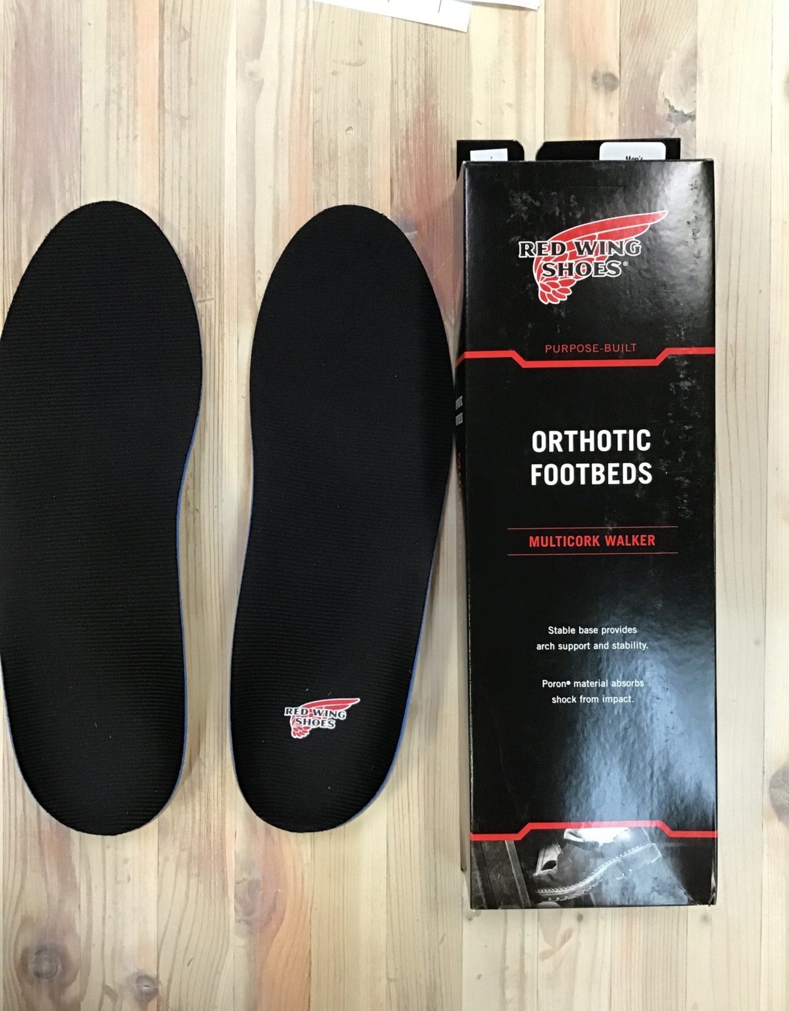 Red Wing Available In Store ONLY - Red Wing 96335 Multicork Walker Orthotic Footbed Insoles Unisex