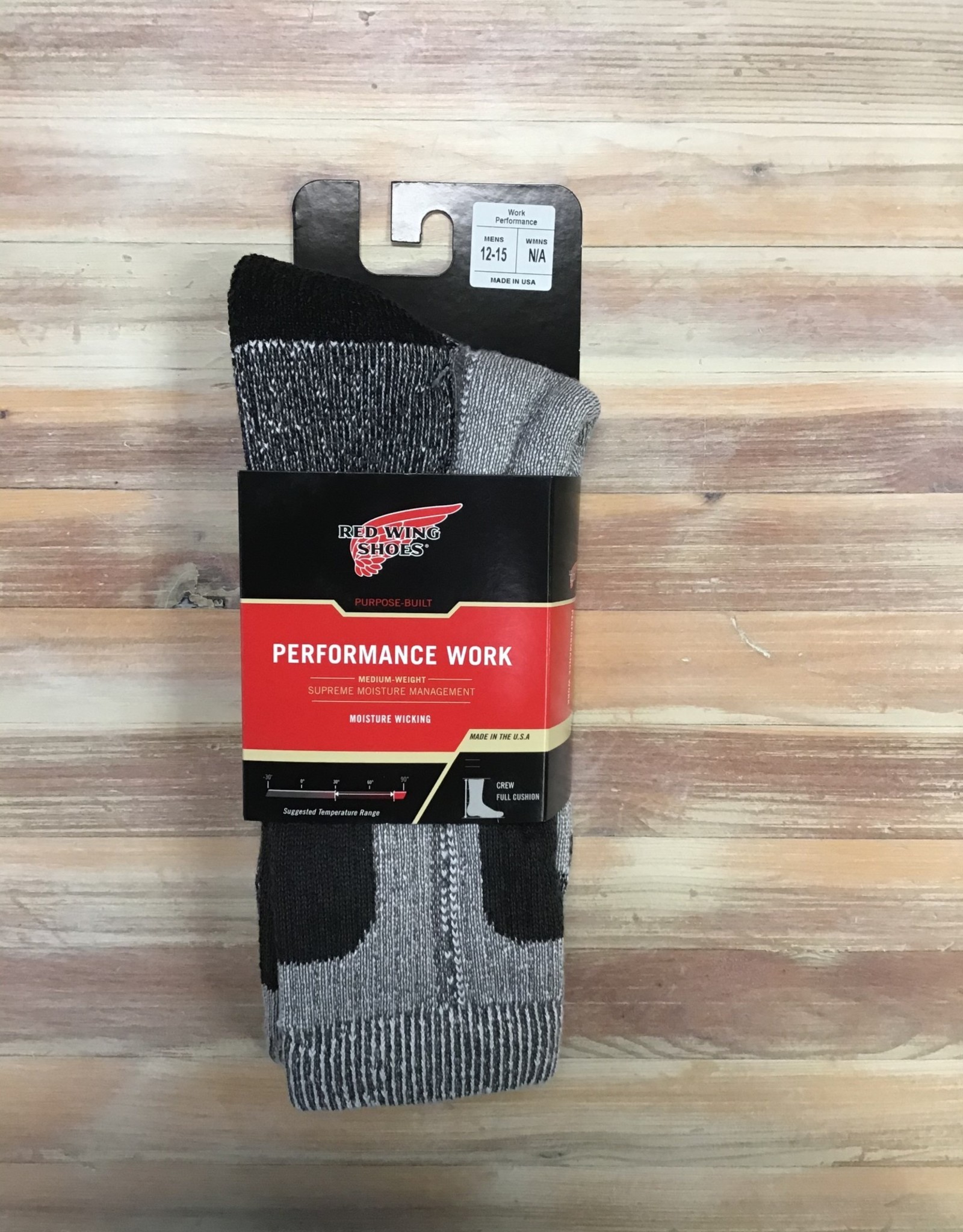 Red Wing Available In Store ONLY - Red Wing 97267  Performance Work Socks Men’s