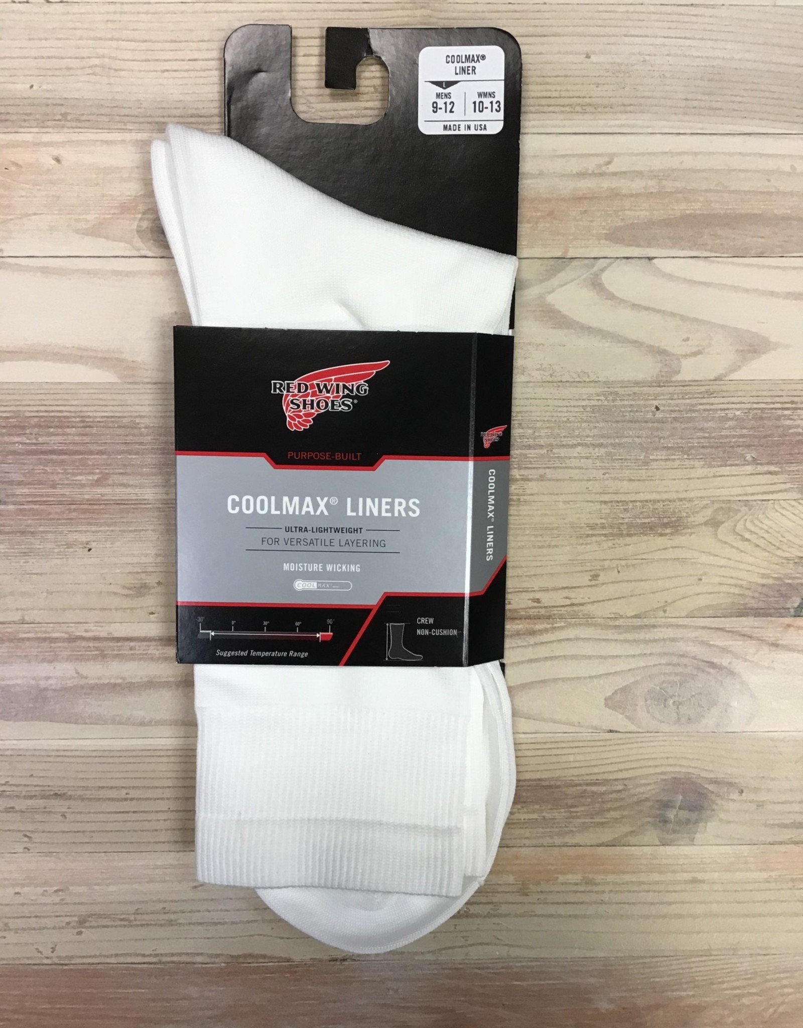 Red Wing Available In Store ONLY - Red Wing Coolmax Liners Socks Unisex