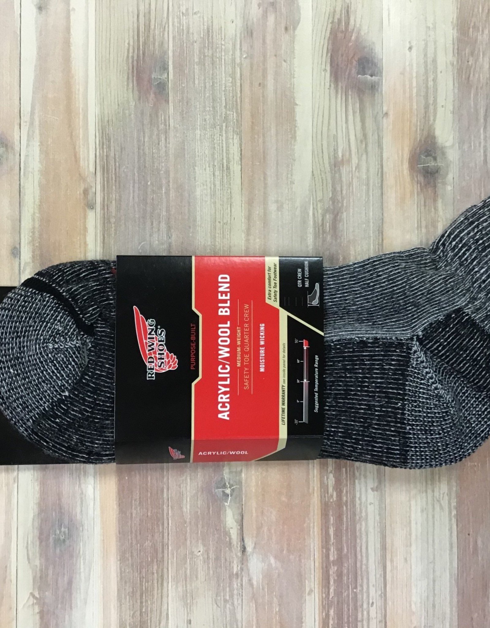 Red Wing Available In Store ONLY - Red Wing Acrylic/Wool Blend Safety Toe Quarter Crew Men's