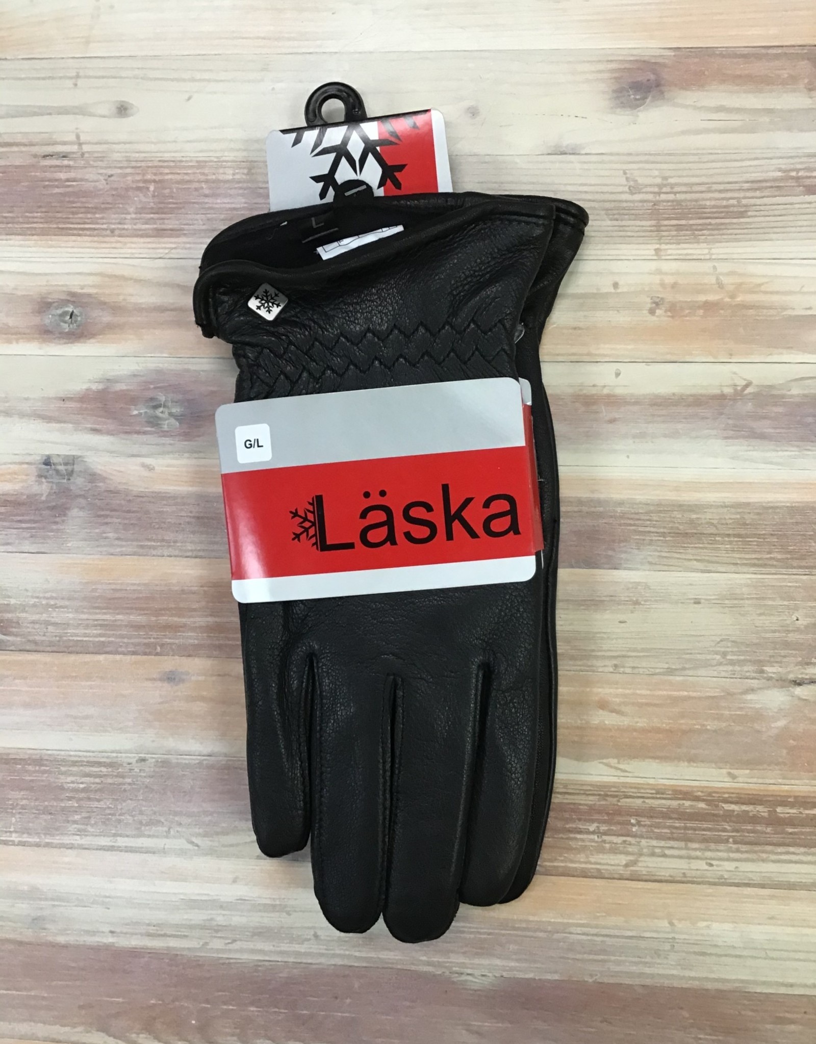 Ganka Ganka 67-1501-D-N/B Laska  Leather Gloves Men's