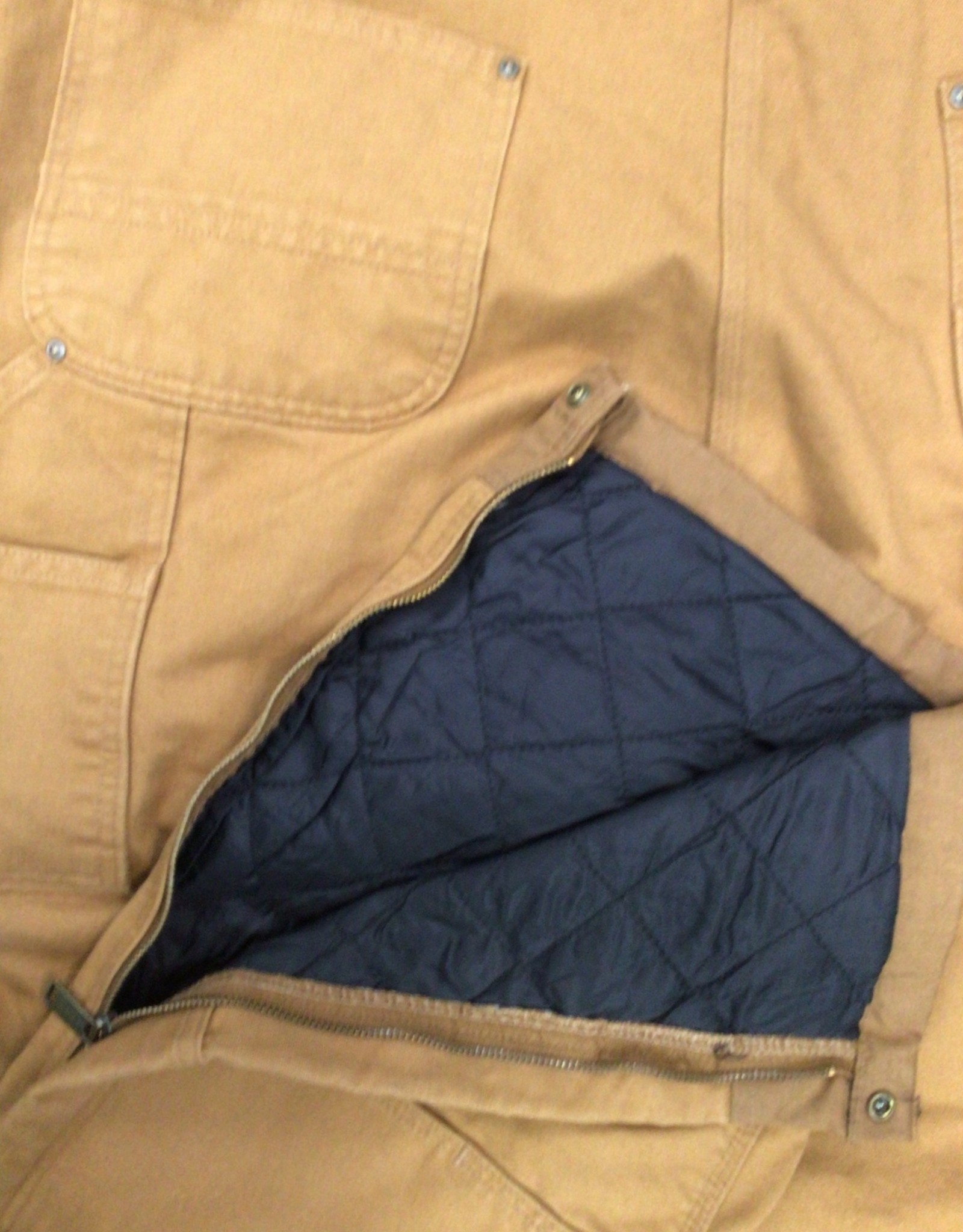 Carhartt Carhartt 104031 Quilt Lined Duck Bib Overalls Men's