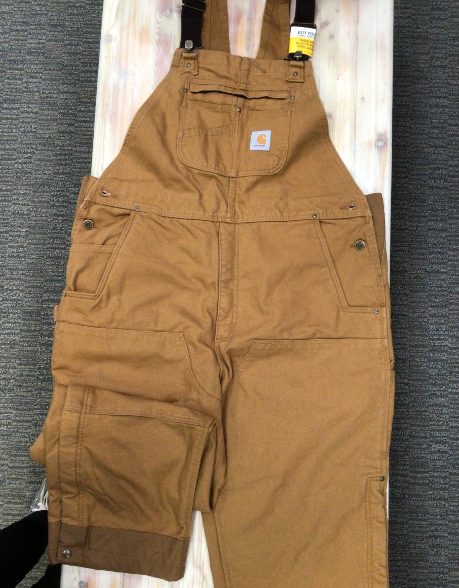 Carhartt Carhartt 104031 Quilt Lined Duck Bib Overalls Men's