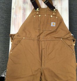 Carhartt Carhartt R03 Arctic Quilt Lined Duck Bib Overalls Men's