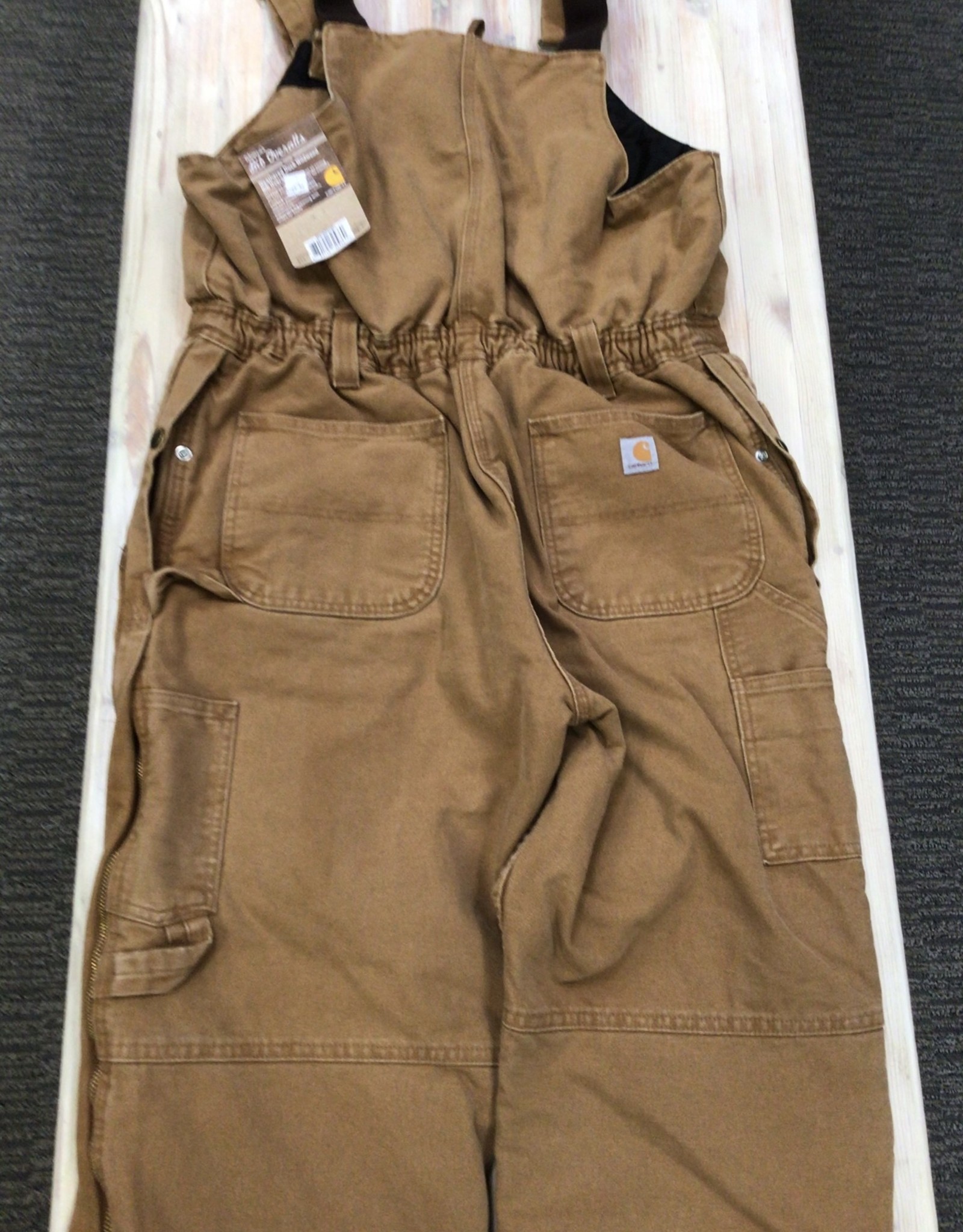 Carhartt Carhartt 102743 Weathered Duck Wildwood Bib Overalls Ladies’