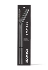 Corkcicle Corkcicle Stainless Steel Straws & Cleaning Brush