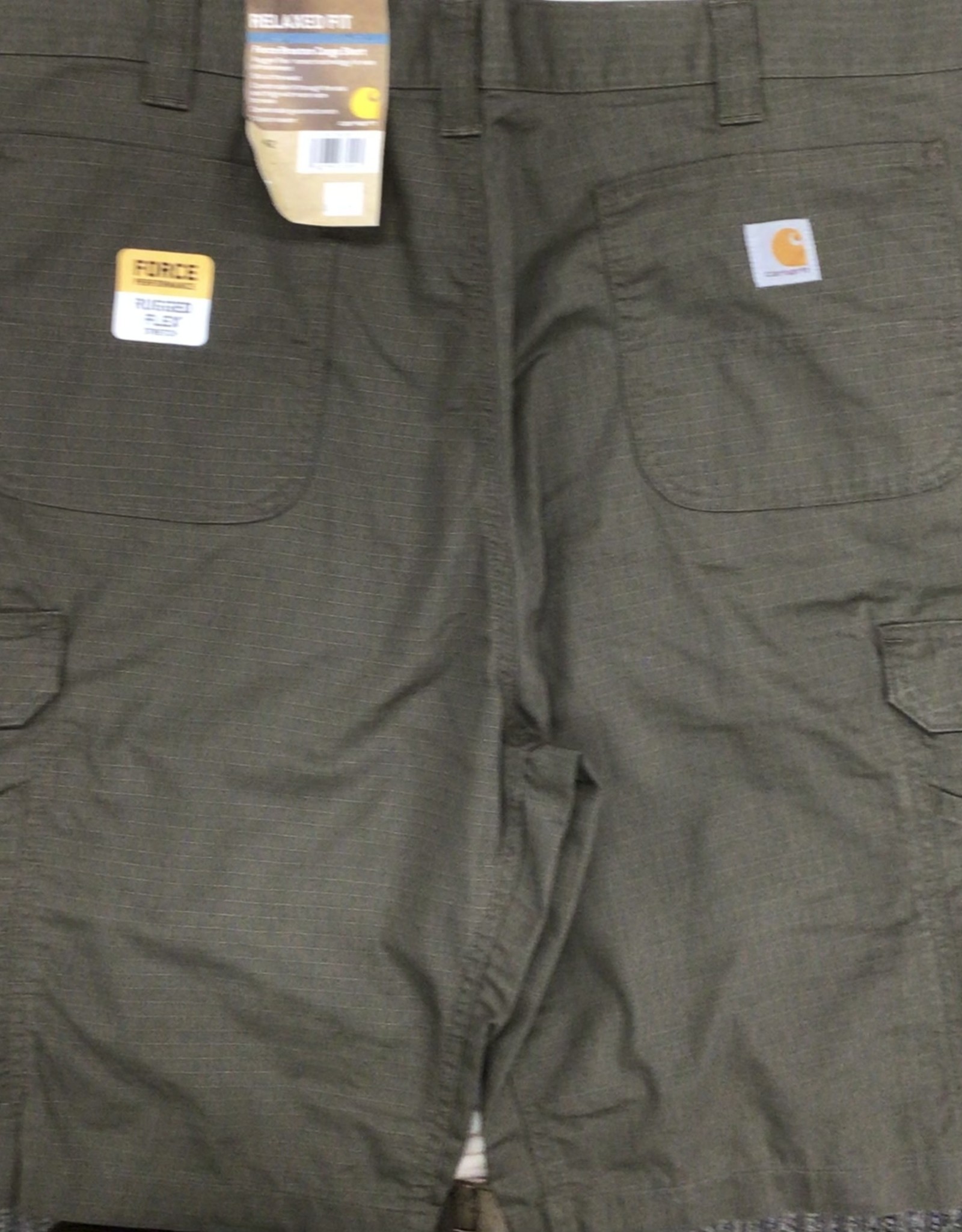 Carhartt 103543 Relaxed Fit Force Braxton Cargo Short Men's - Shoes & M'Orr