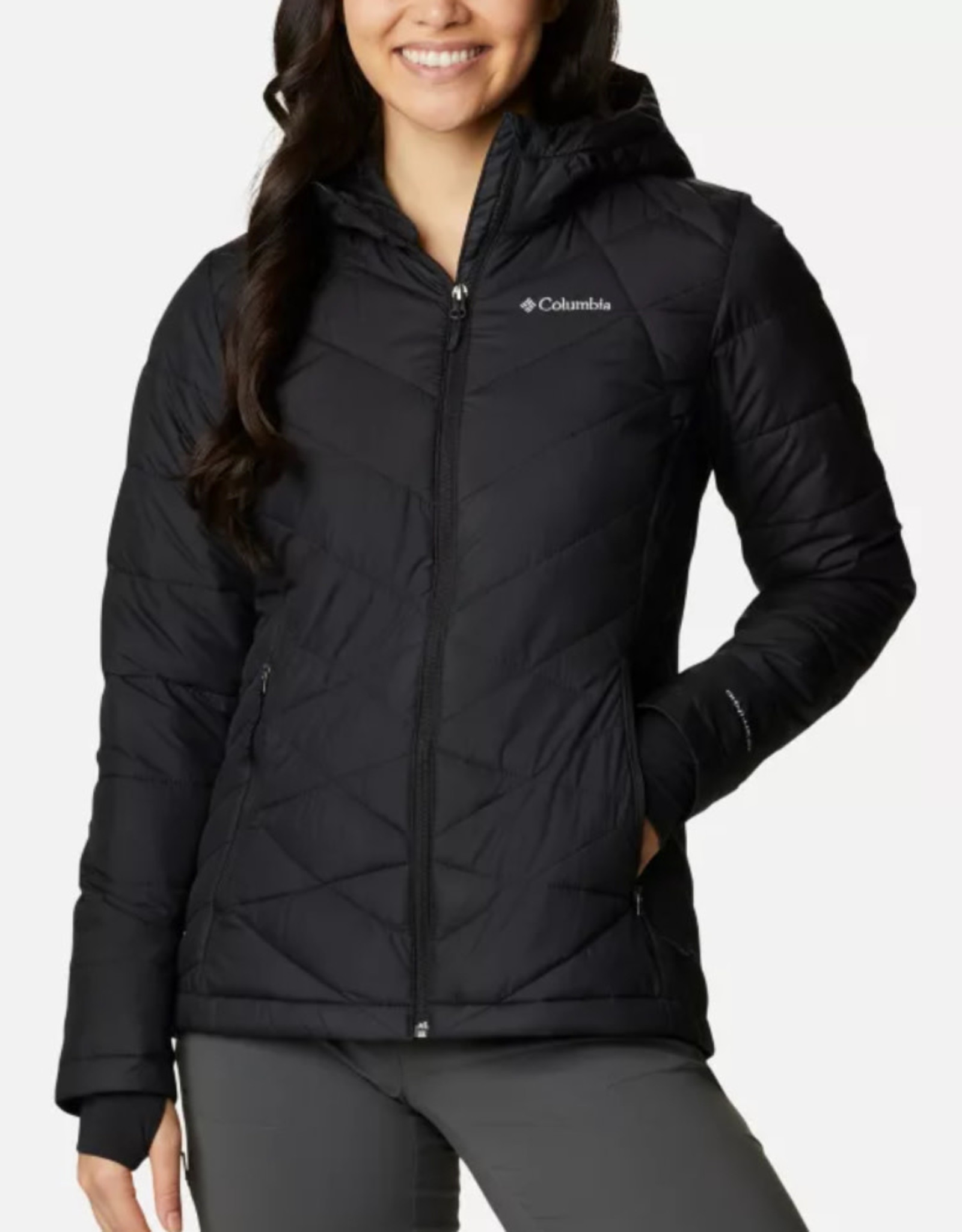 Columbia Heavenly Long Hooded Jacket Ladies - Shoes & M'Orr