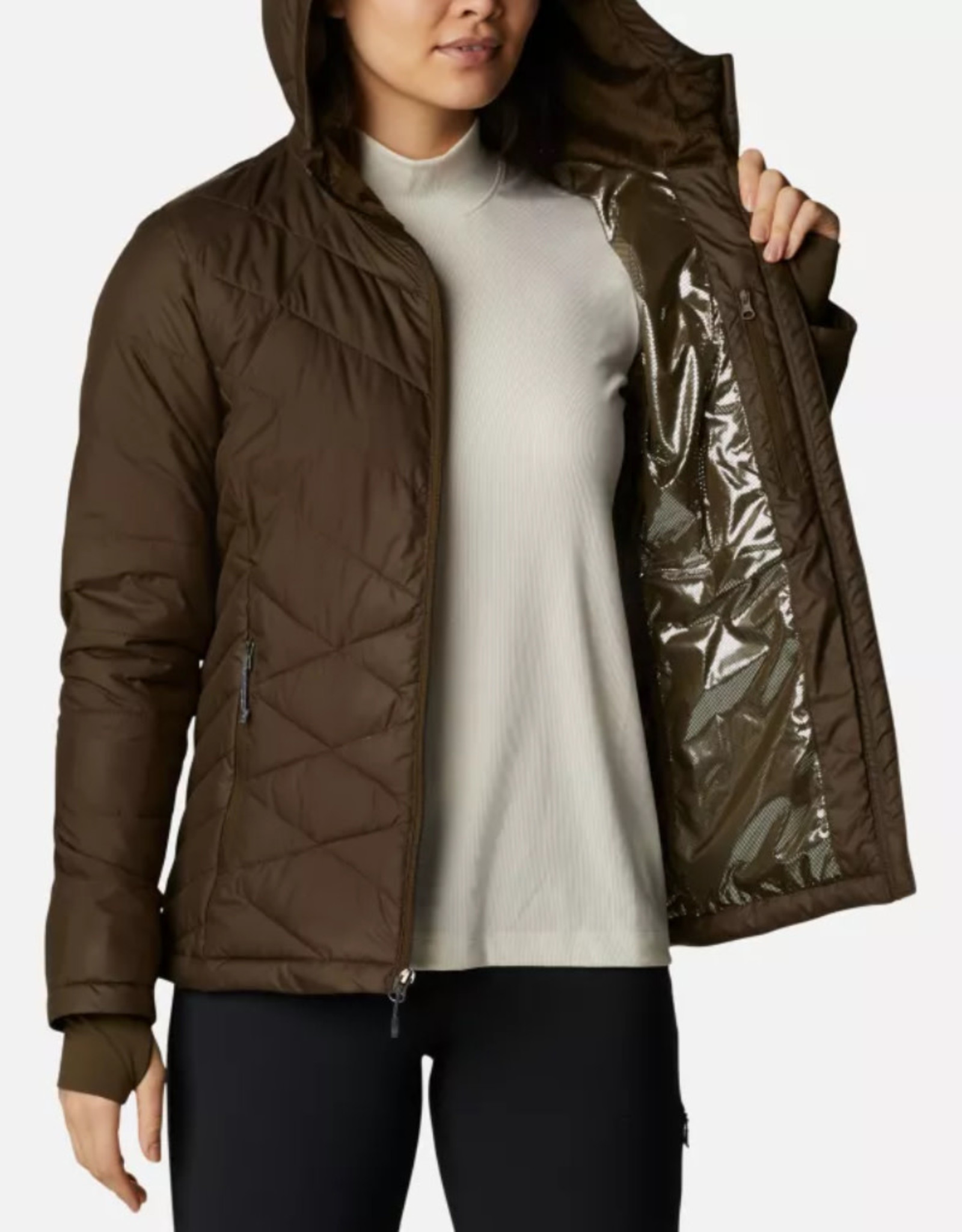 Columbia Padded Winter Coat - Heavenly - Black » Prompt Shipping