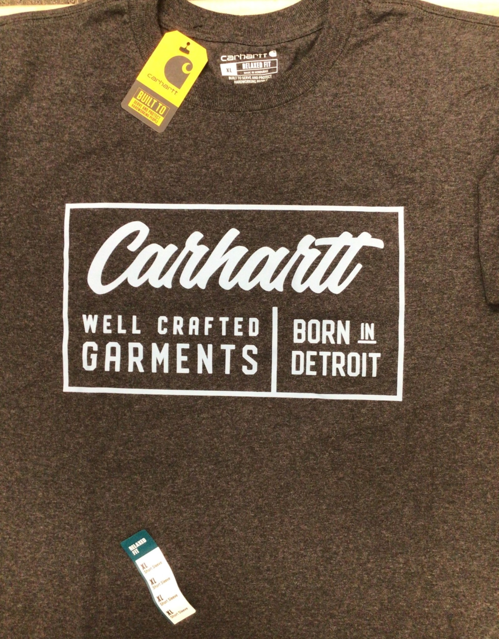 Carhartt Carhartt 105177 Relaxed Fit Heavyweight Short Sleeve Crafted Graphic T-shirt Men’s