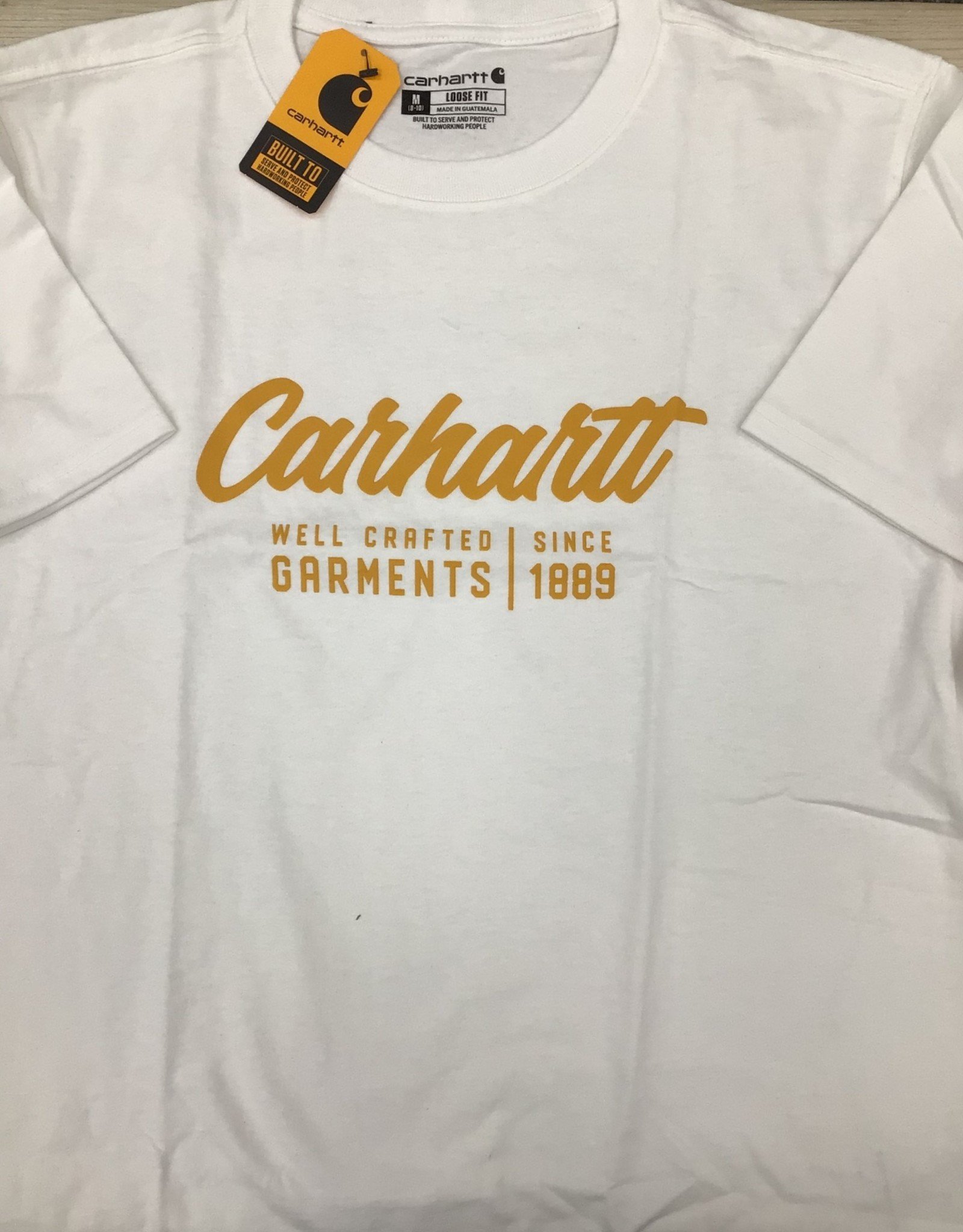 Carhartt Carhartt 105262 Loose Fit Heavyweight Short Sleeve Crafted Graphic  T-shirt Ladies’