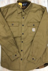 Carhartt Carhartt 105419 Rugged Flex Relaxed Fit Canvas Fleece-Lined Shirt Jac Men’s