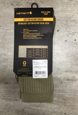 Carhartt Carhartt SC6203M Midweight Cotton Blend Crew Socks