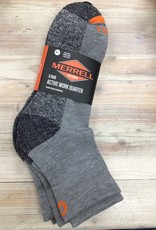 Merrell Merrell 3Pair Active Work Quarter Sock Unisex