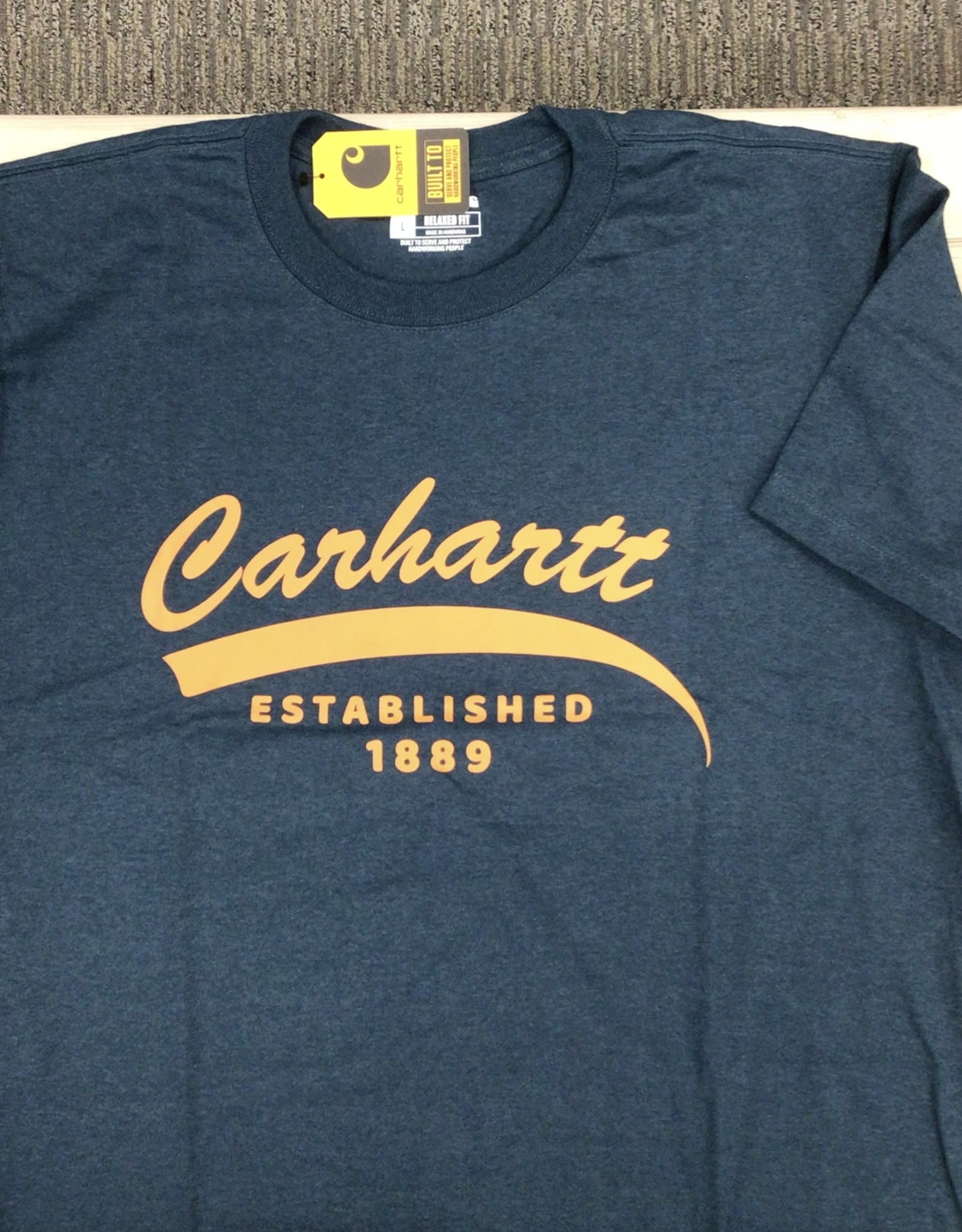 Carhartt Carhartt 105714 Relaxed Fit Heavyweight Short sleeve Script Graphic T-Shirt Men's