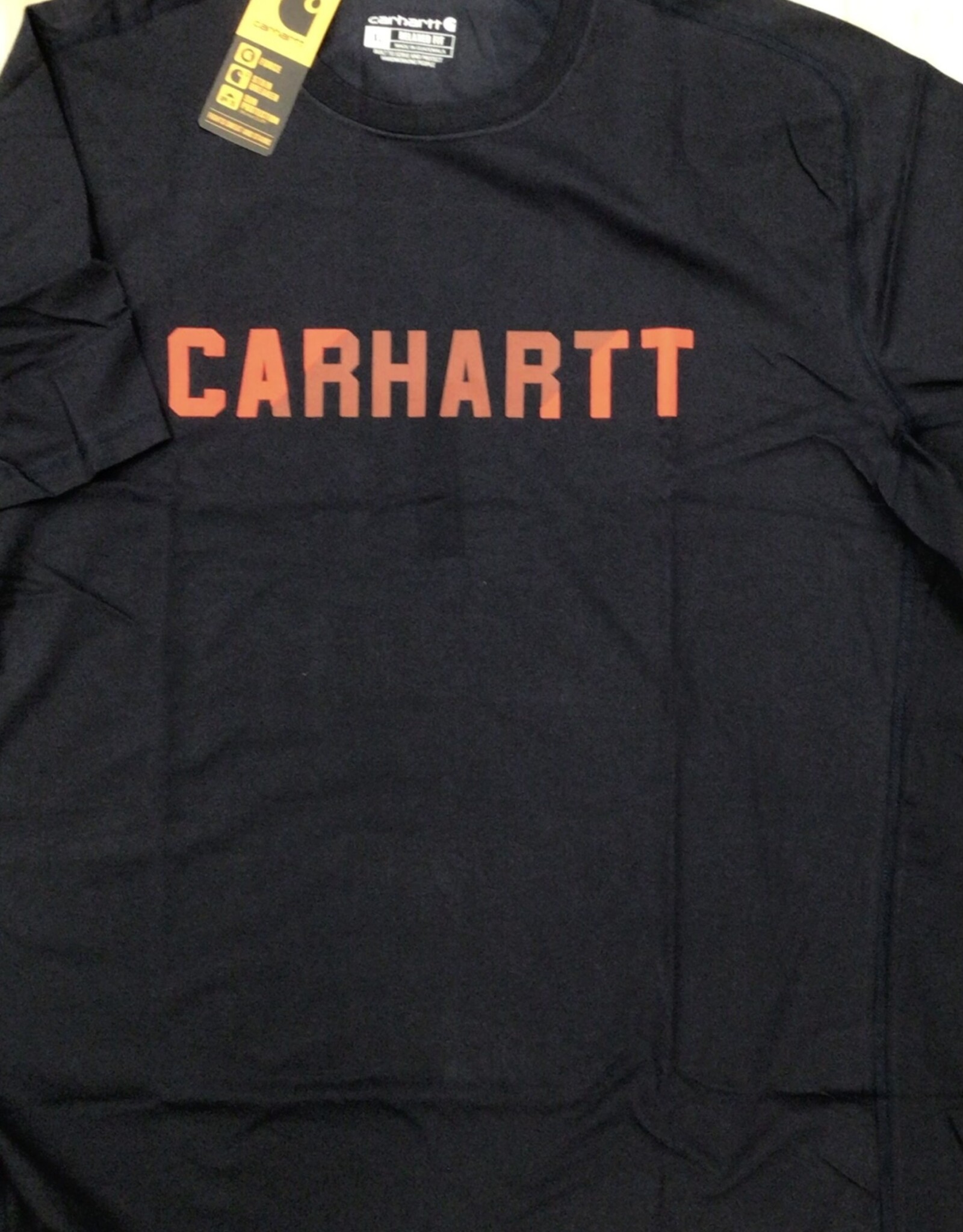 Carhartt Carhartt 105203 Force Relaxed Fit Midweight Short-Sleeve Block Logo Graphic T-Shirt Men’s