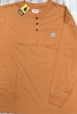 Carhartt Carhartt K128 Loose Fit Heavyweight Long-Sleeve Pocket Henley T-Shirt Men’s
