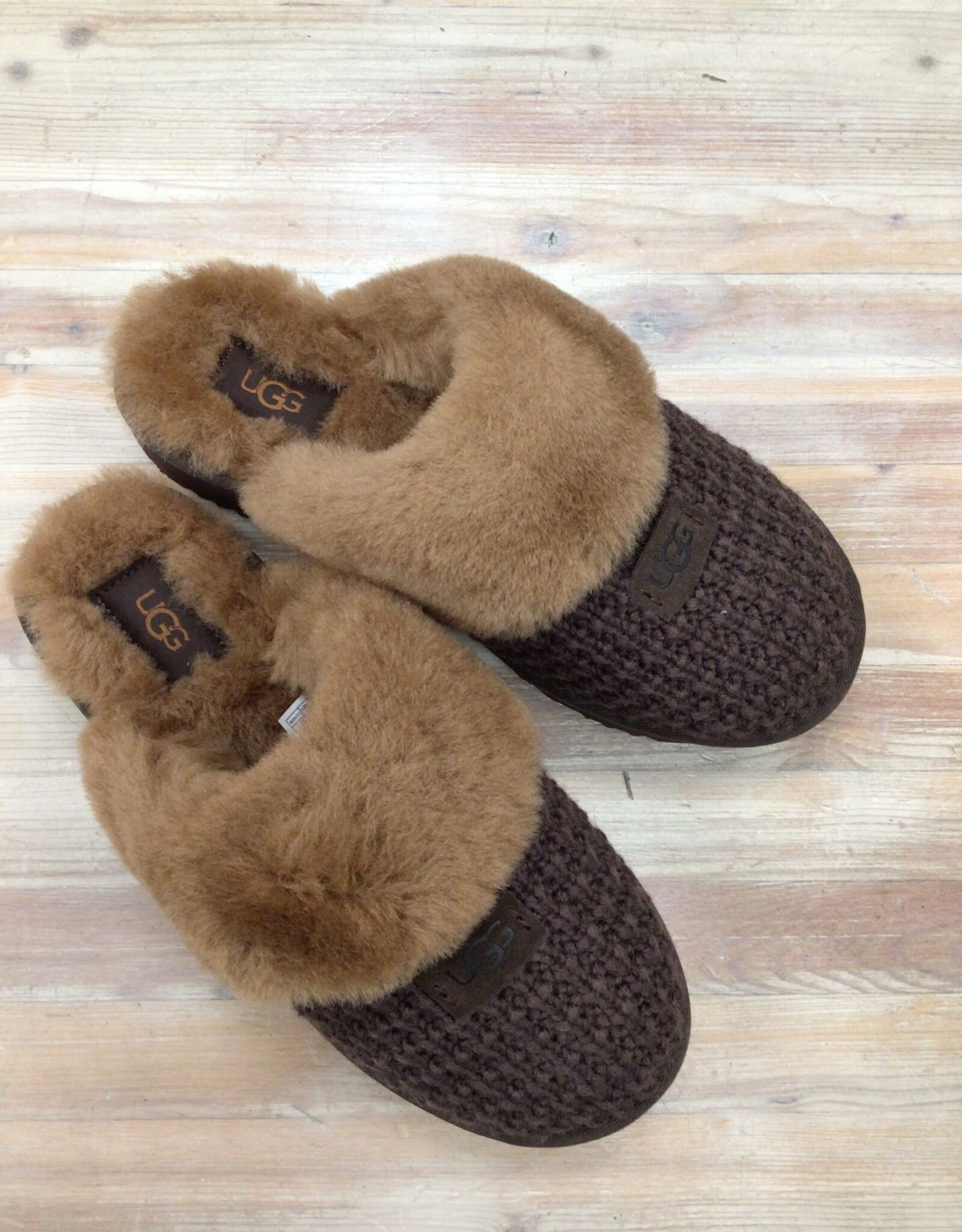 UGG Cozy Knit Slippers with Wool and Sheepskin | Ugg cozy knit slippers, Slippers  cozy, Ugg boots