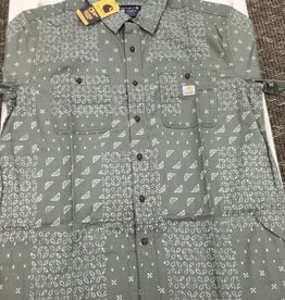 Carhartt Carhartt 106403 Rugged Flex Relaxed Fit Lightweight Short Sleeve Print Shirt Men’s