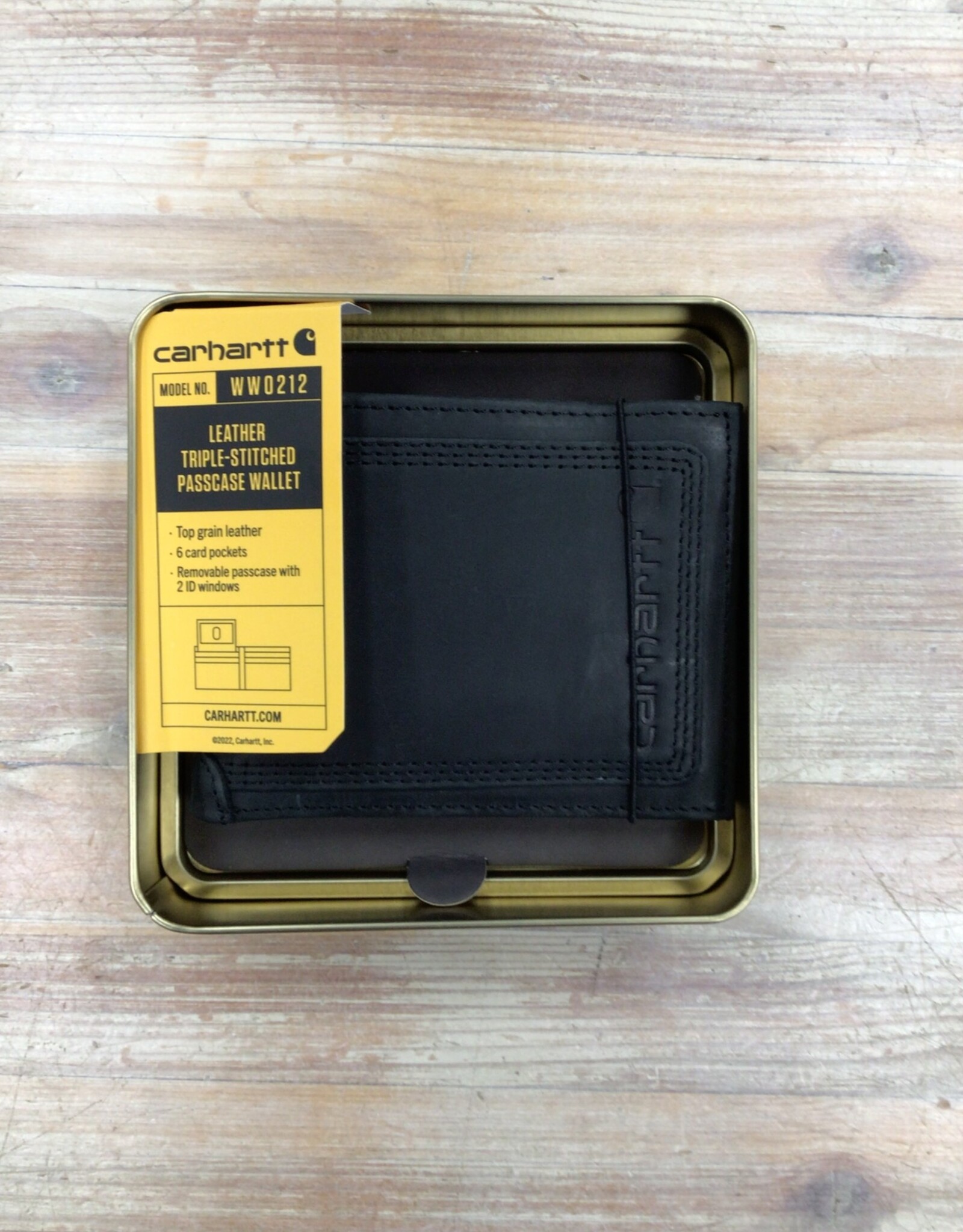 Carhartt Carhartt WW0212 Leather Triple-stitched Passcase Wallet