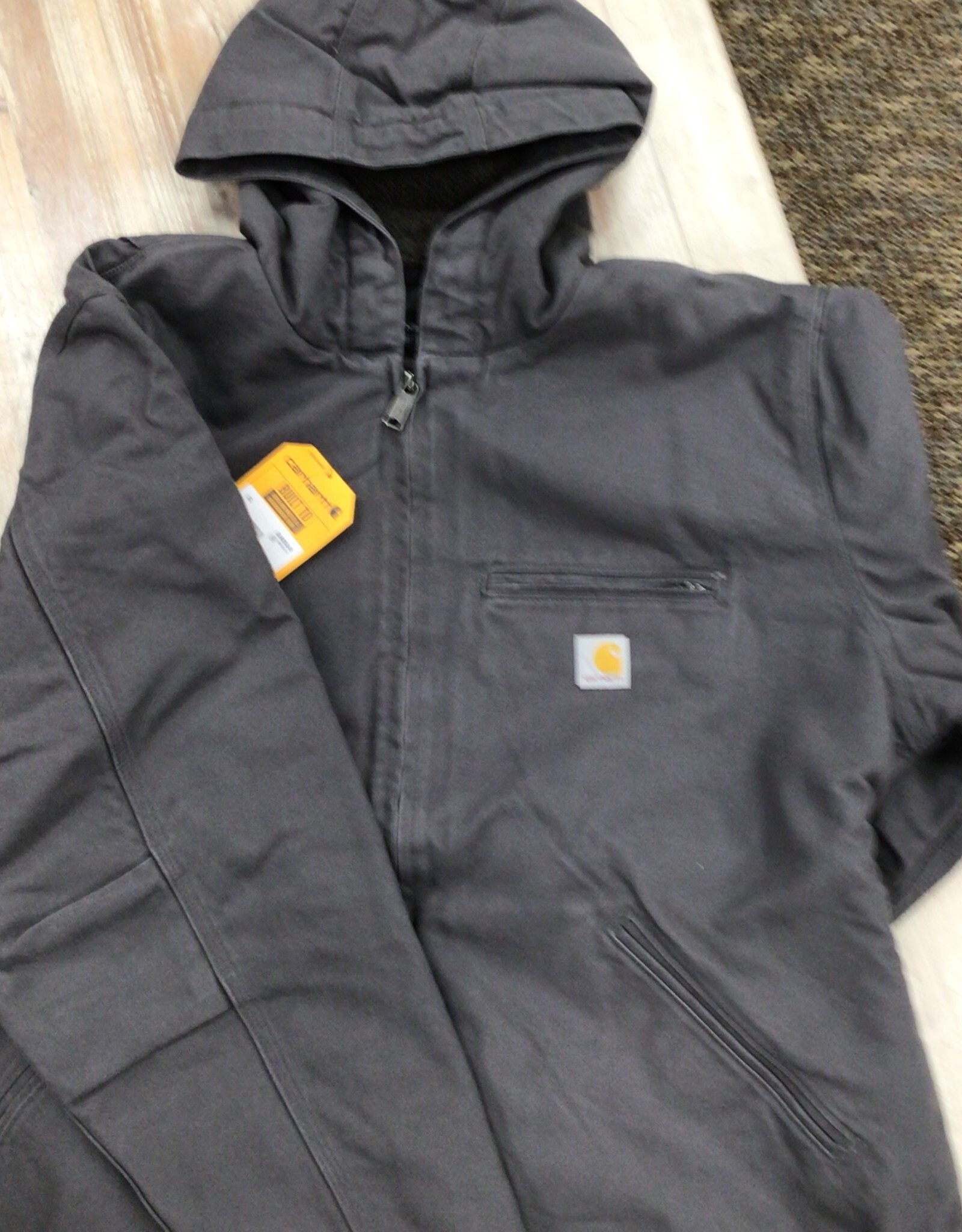 Carhartt Carhartt 104392 Relaxed Fit Washed Duck Sherpa Lined Jacket Men’s