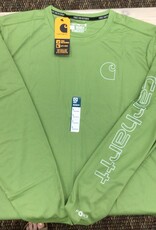 Carhartt Carhartt 106164 Force Sun Defender Lightweight Long-Sleeve Logo Graphic T-Shirt Men’s