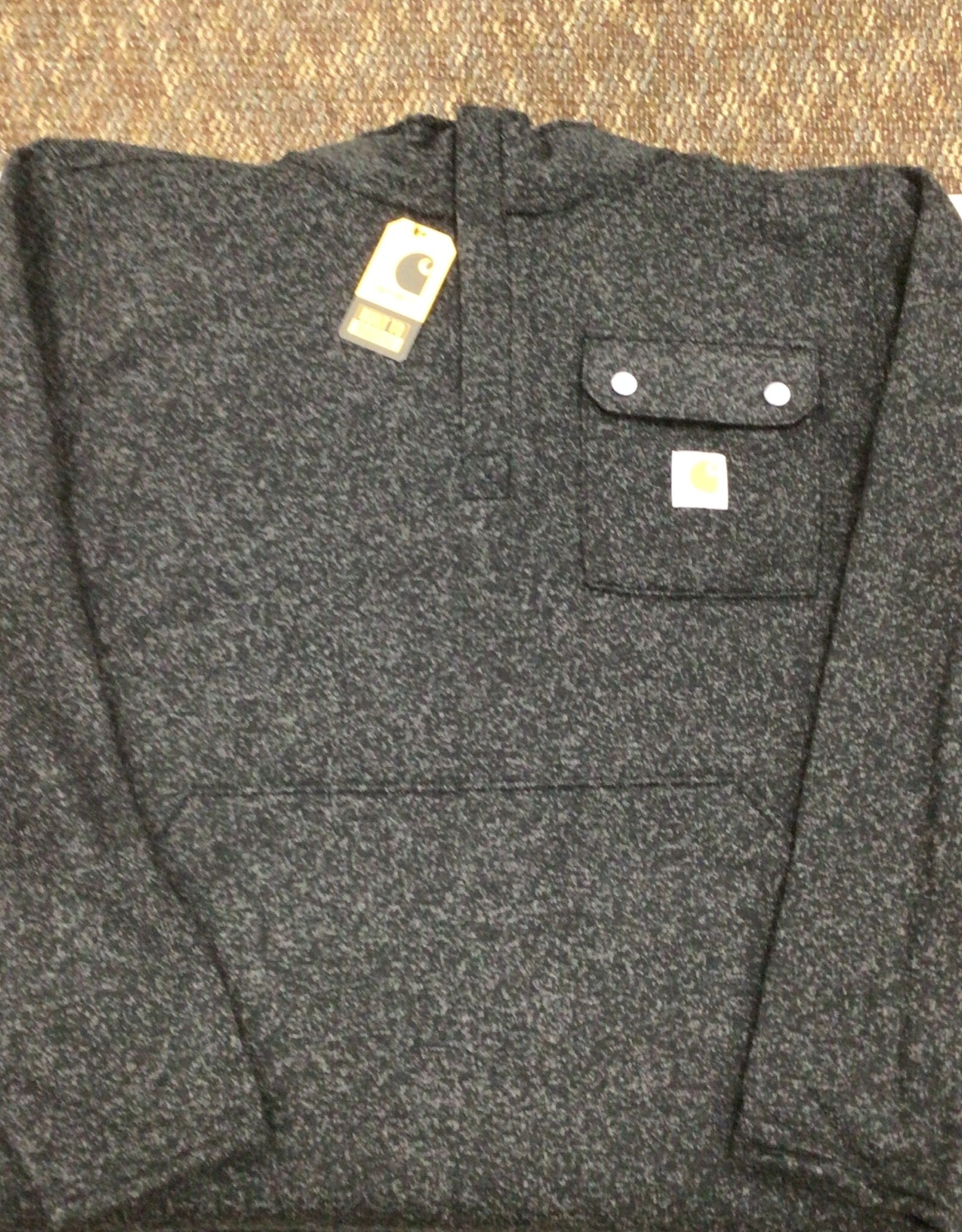 Carhartt Carhartt 106378 Relaxed Fit Midweight Quarter Zip Pocket Sweater