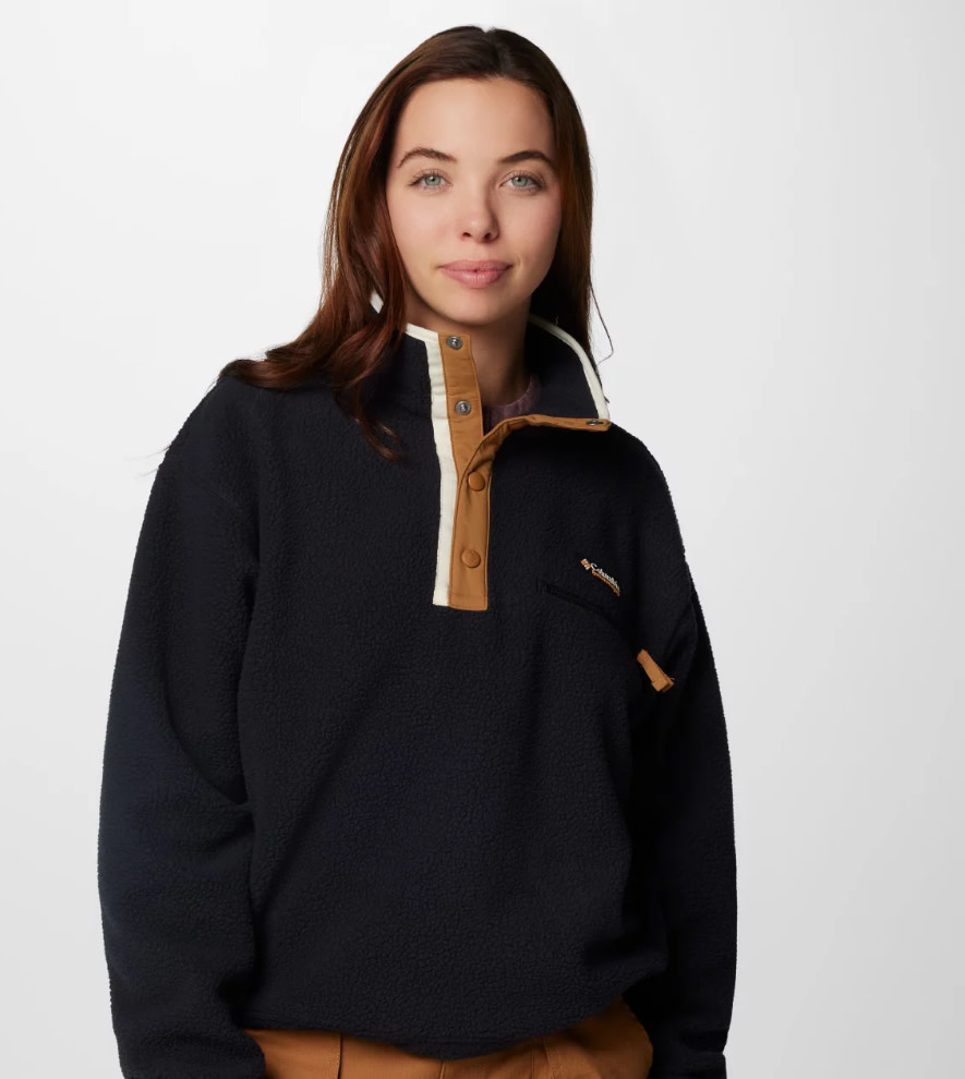 ゴルチェ　ノースリーブ Men's Crystal Leaf Omni-Heat Helix Half Zip Pullover | Columbia