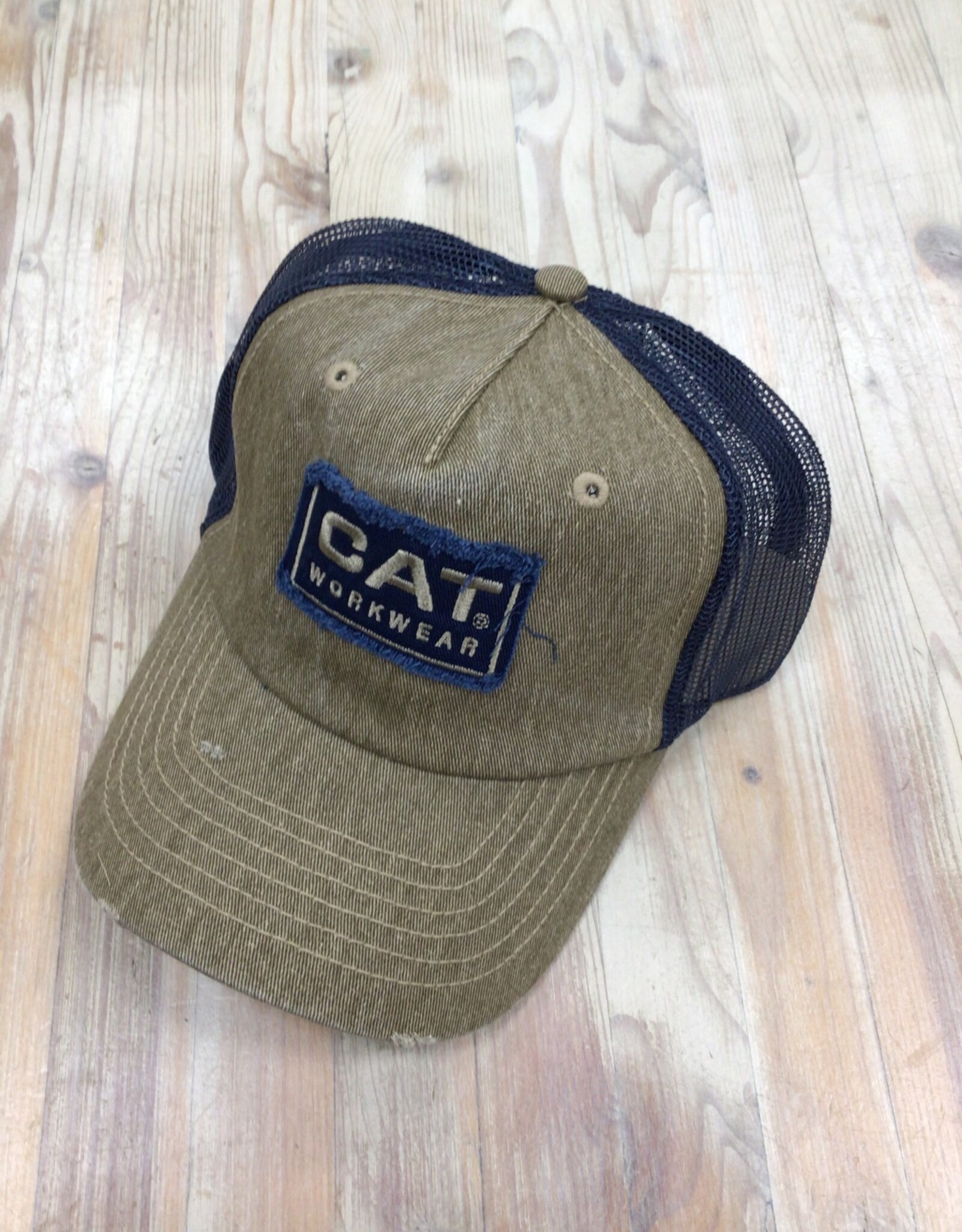 Cat Cat Unstructured Curve Bill Trucker Cap