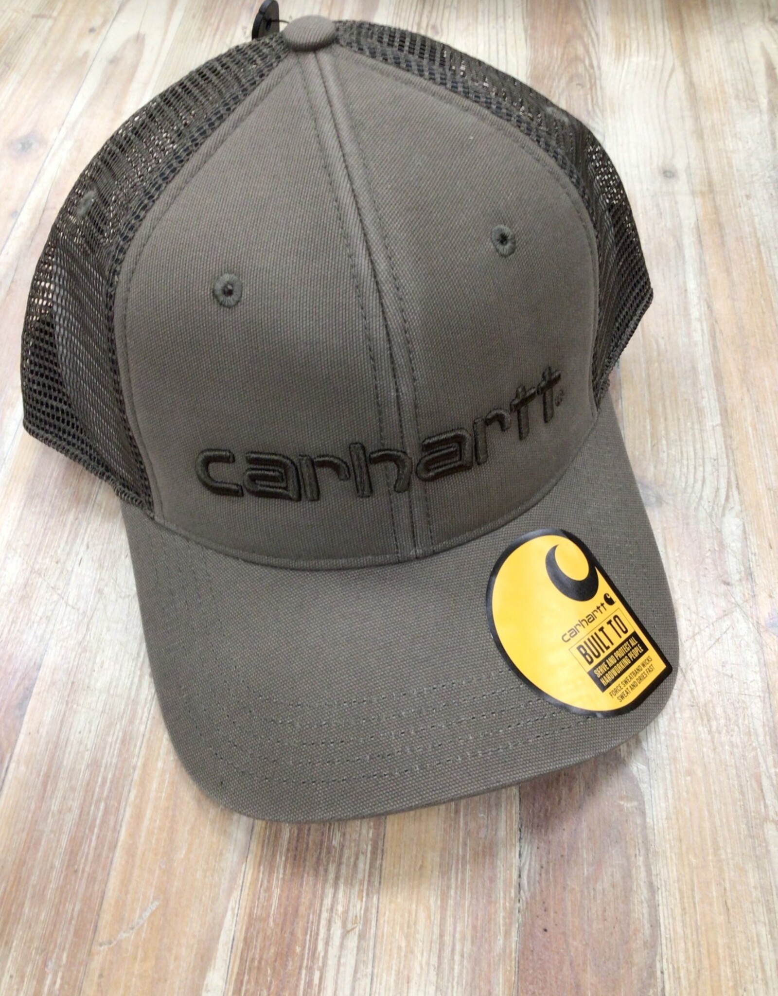 Carhartt Carhartt 101195 Canvas Mesh Back Logo Graphic Cap