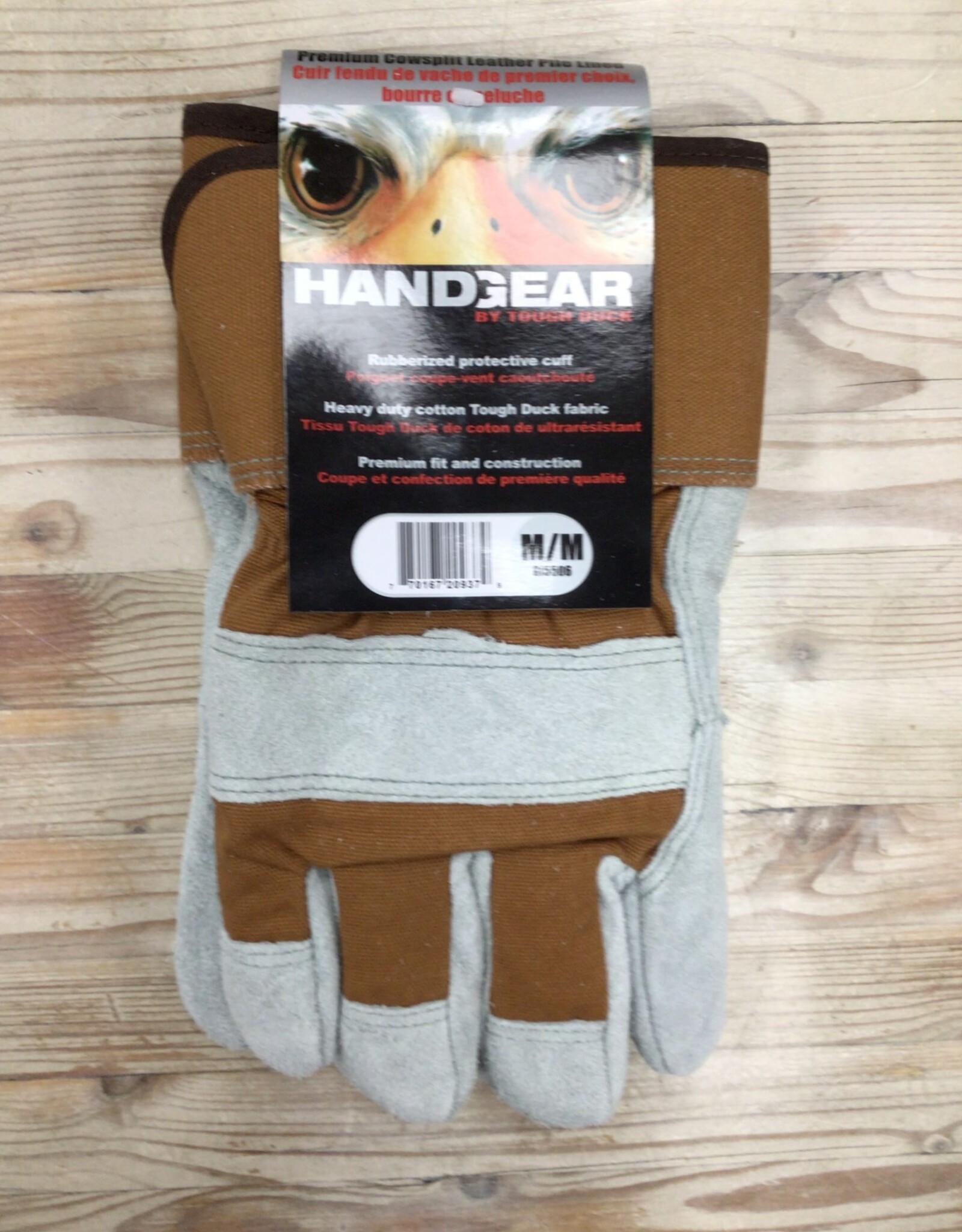 Tough Duck Tough Duck Gi5506 Premium Cow Split Leather Pile Lined Fitter Glove
