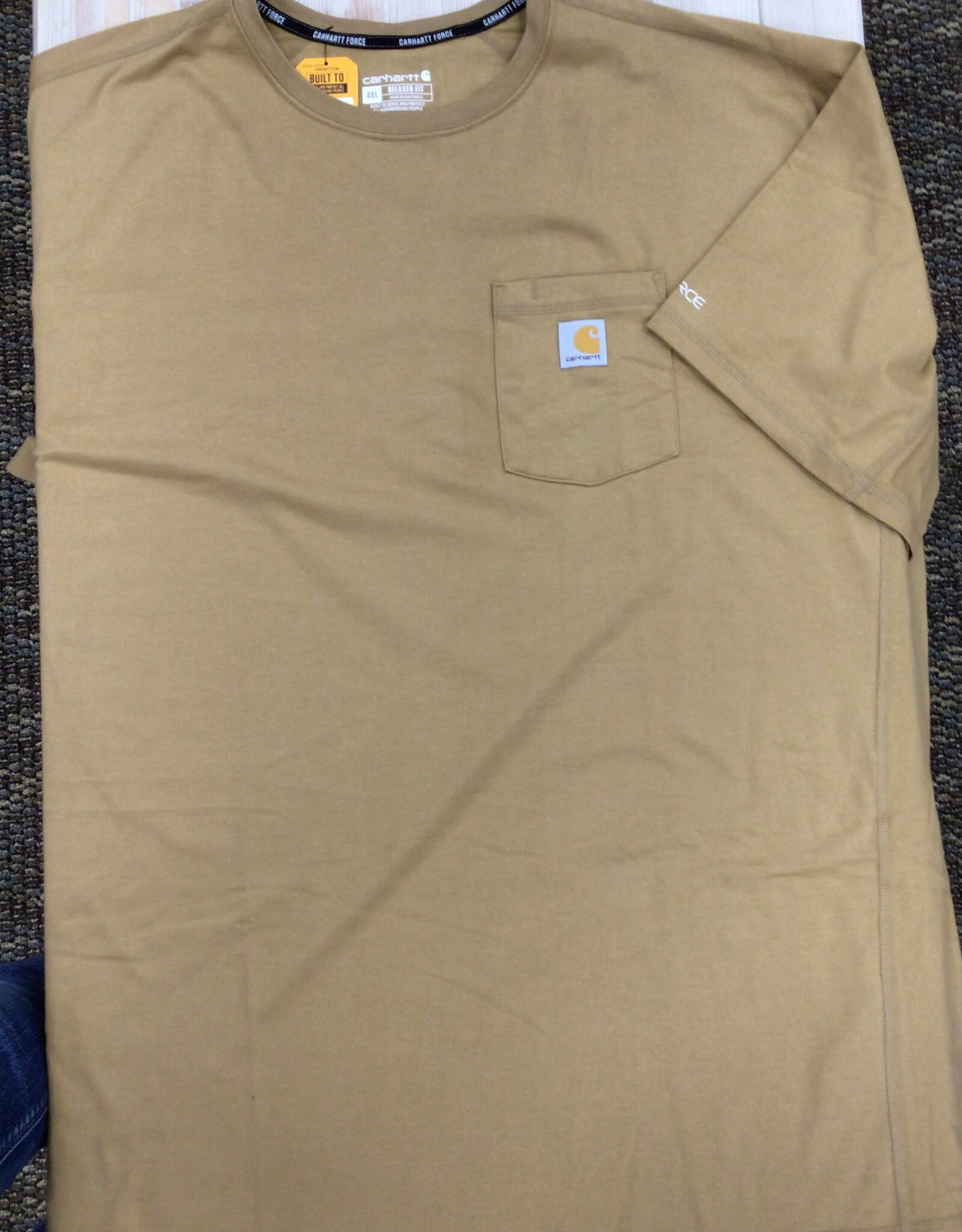 Carhartt Carhartt 106652 Force Relaxed Fit Midweight Short-Sleeve Pocket T-shirt Men’s