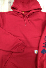 Carhartt Carhartt K288 Midweight Signature Sleeve Logo Hooded Sweatshirt Men's