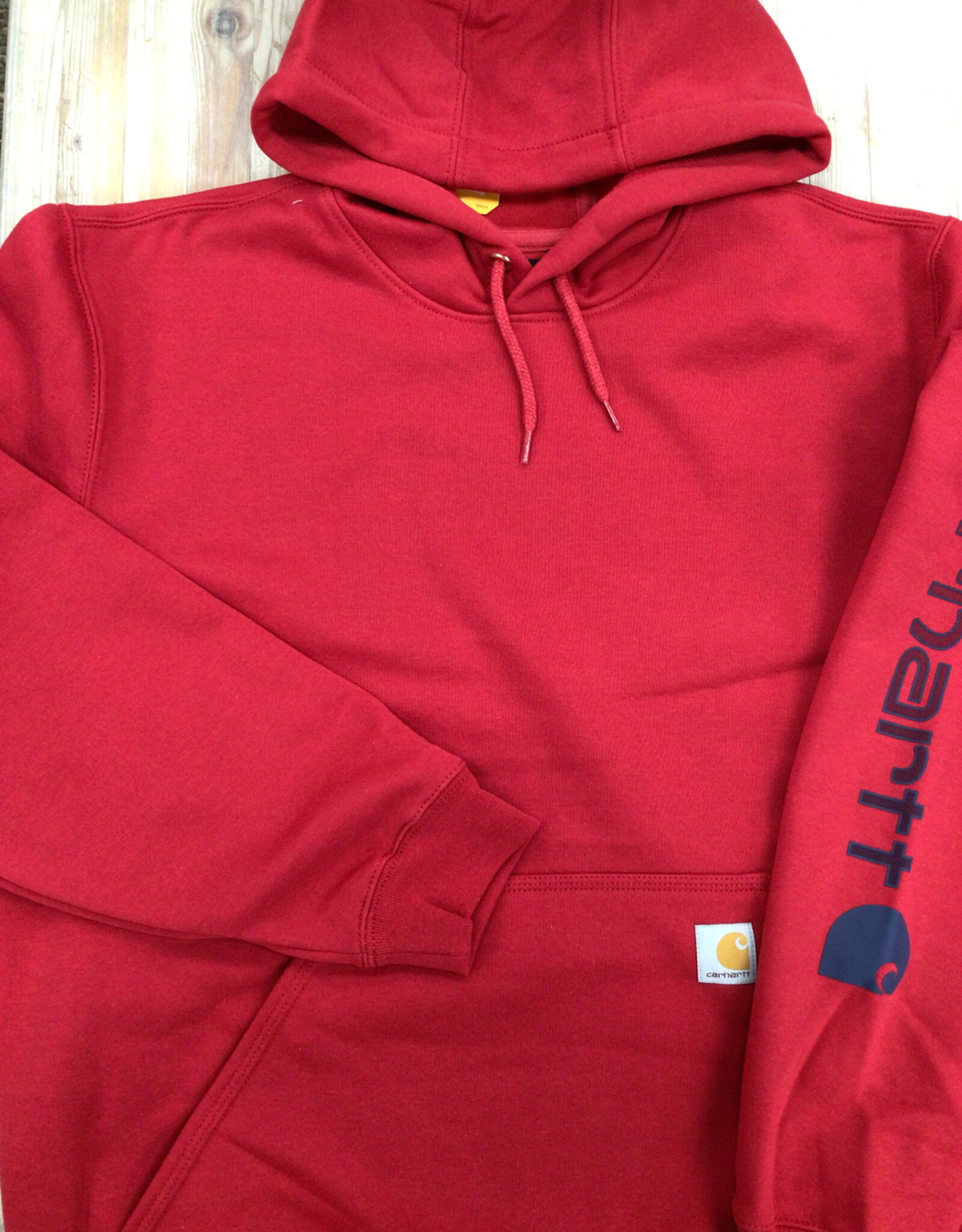 Carhartt Carhartt K288 Midweight Signature Sleeve Logo Hooded Sweatshirt Men's