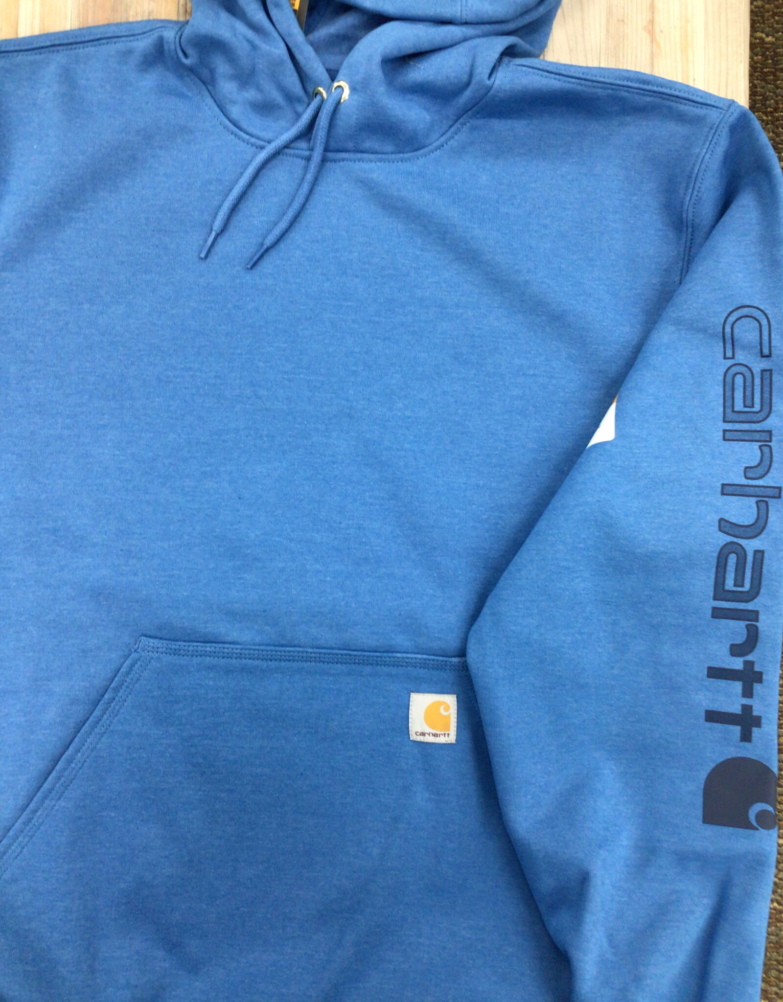 Carhartt Carhartt K288 Midweight Signature Sleeve Logo Hooded Sweatshirt Men's
