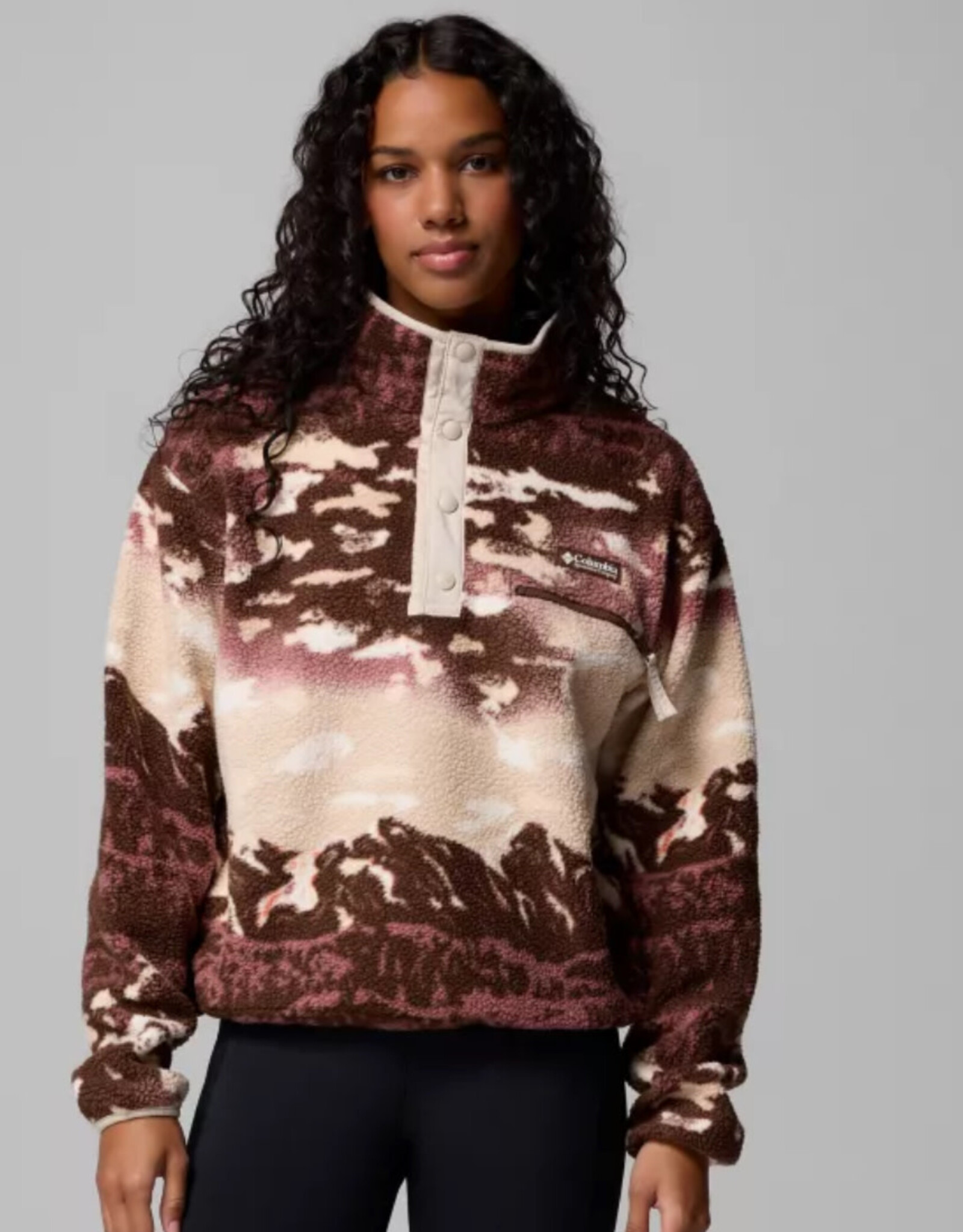 Columbia Columbia Helvetia ll Cropped Half Snap Fleece Ladies’