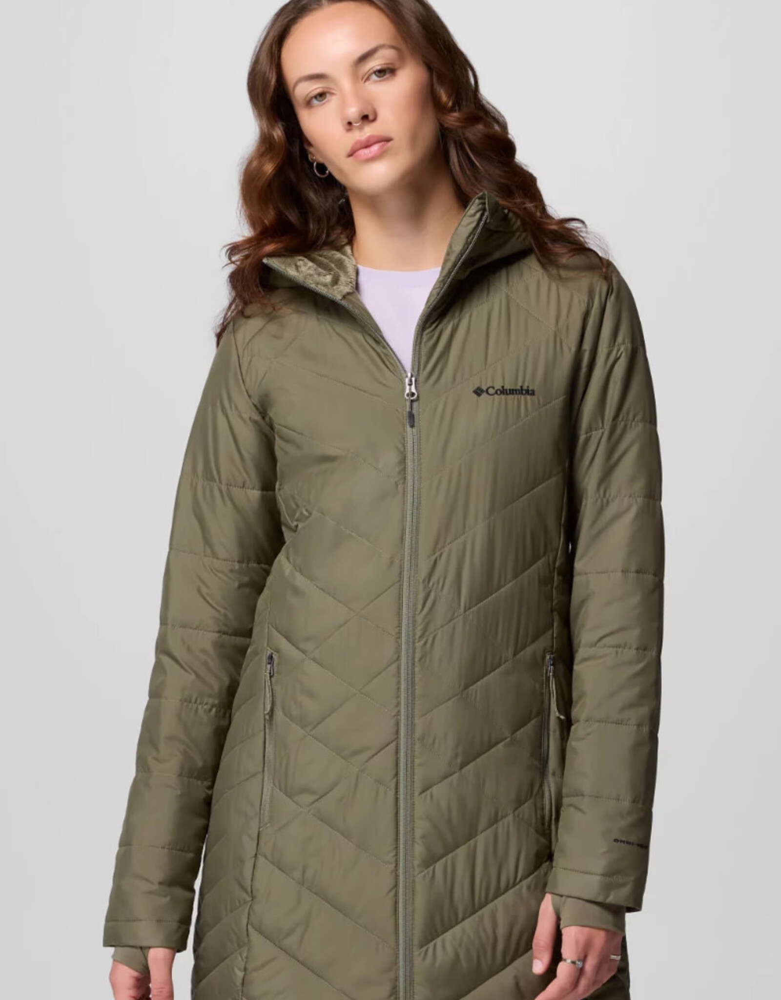 Columbia Columbia Heavenly Long Hooded Jacket Ladies'