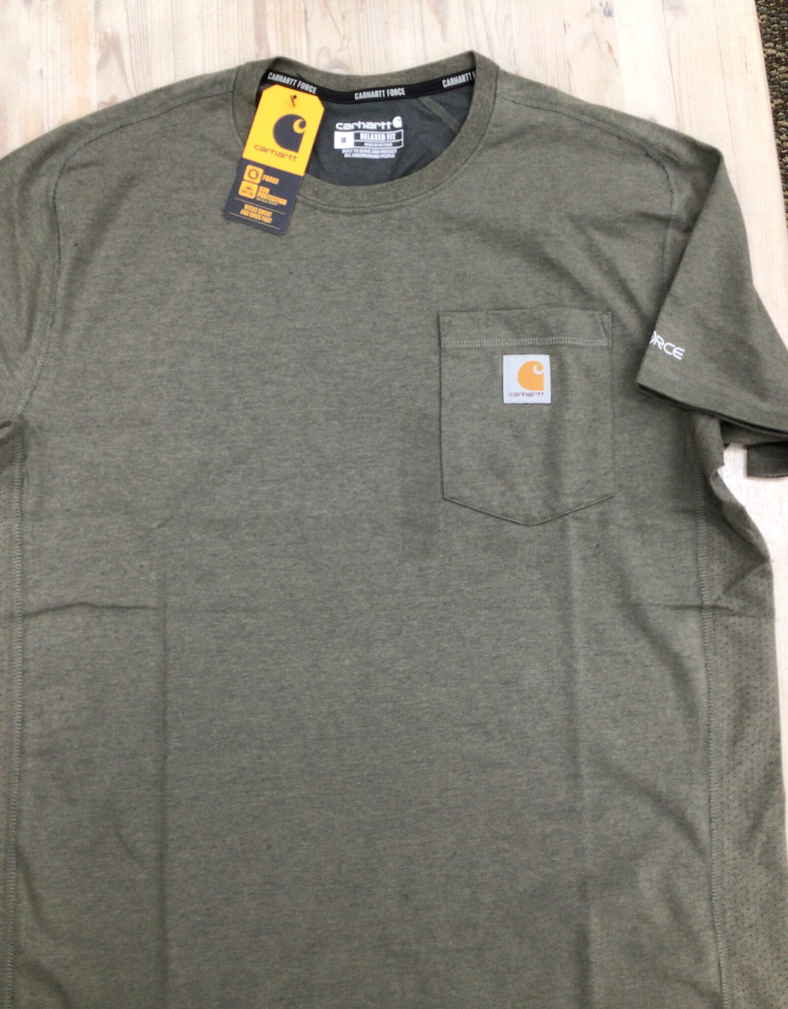 Carhartt Carhartt 106652 Force Relaxed Fit Midweight Short-Sleeve Pocket T-shirt Men’s