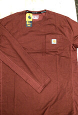 Carhartt Carhartt 106656 Force Relaxed Fit Midweight Long Sleeve Pocket T-Shirt Men’s
