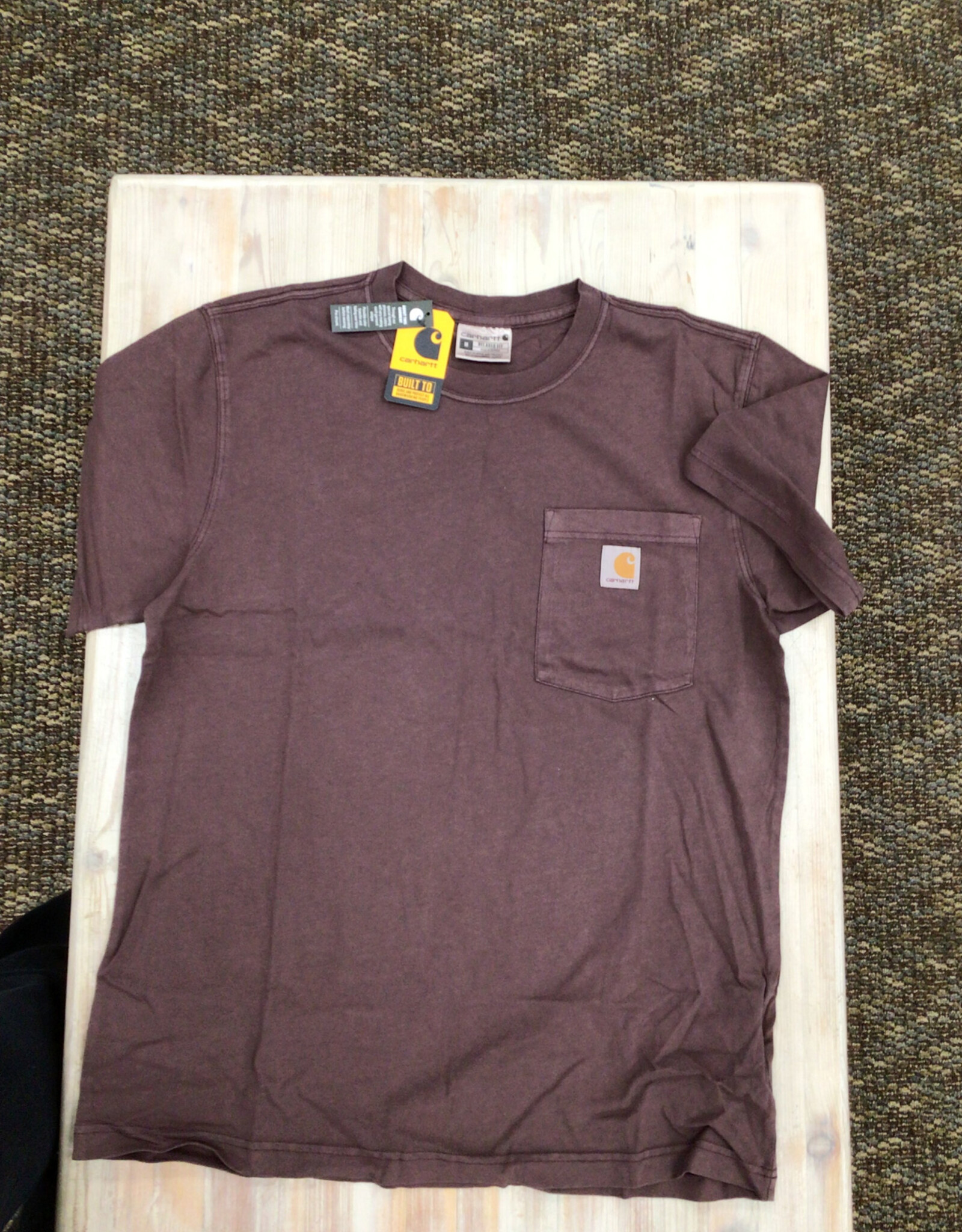 Carhartt Carhartt 106252 Relaxed Fit Lightweight Short Sleeve Garment Dyed Pocket T-Shirt Men’s