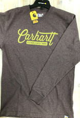 Carhartt Carhartt 107040 Loose Fit Heavyweight Long-Sleeve Script Graphic T-Shirt Men’s