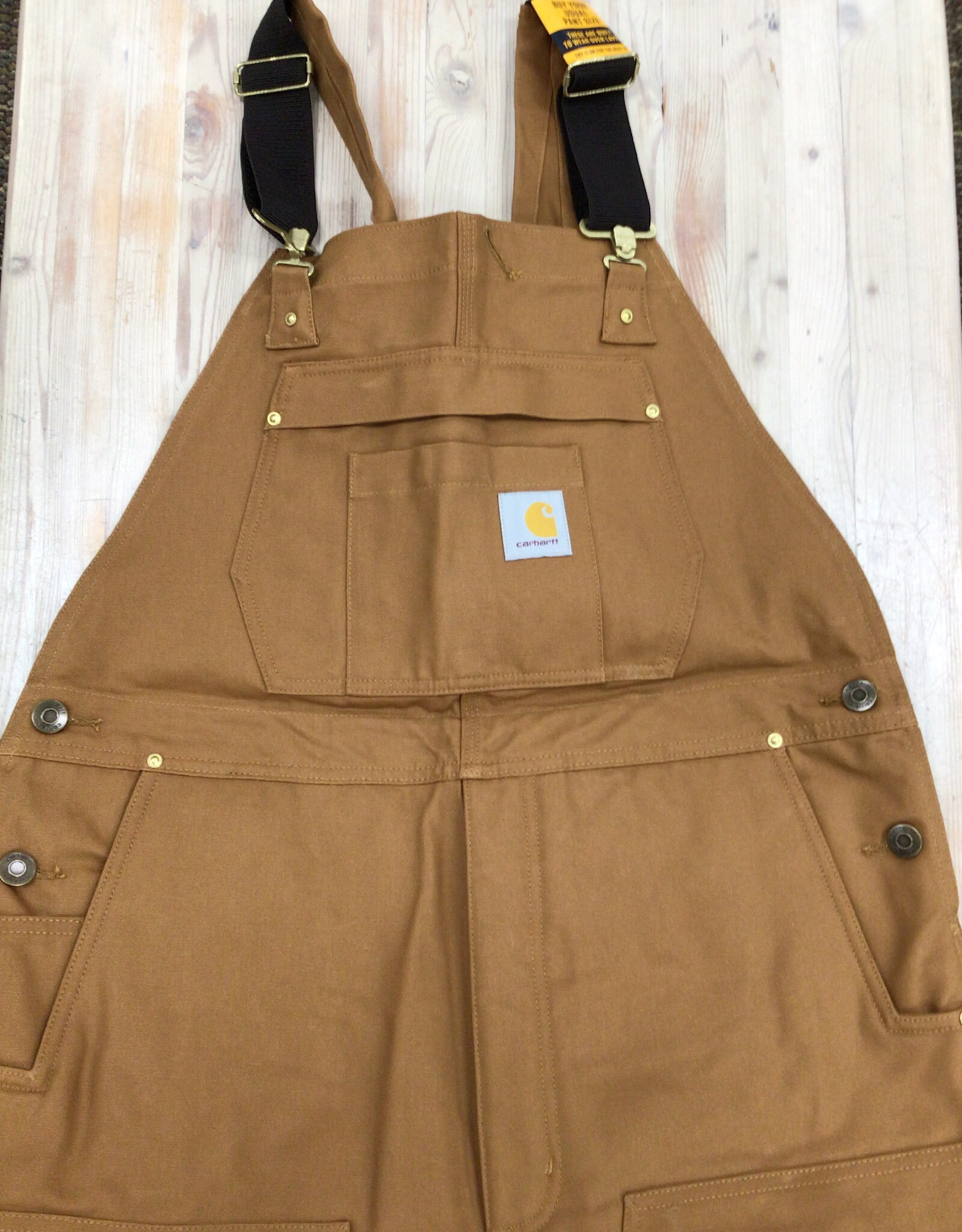Carhartt Carhartt 106672 Loose Fit Firm Duck Insulated Bib Overall Men’s