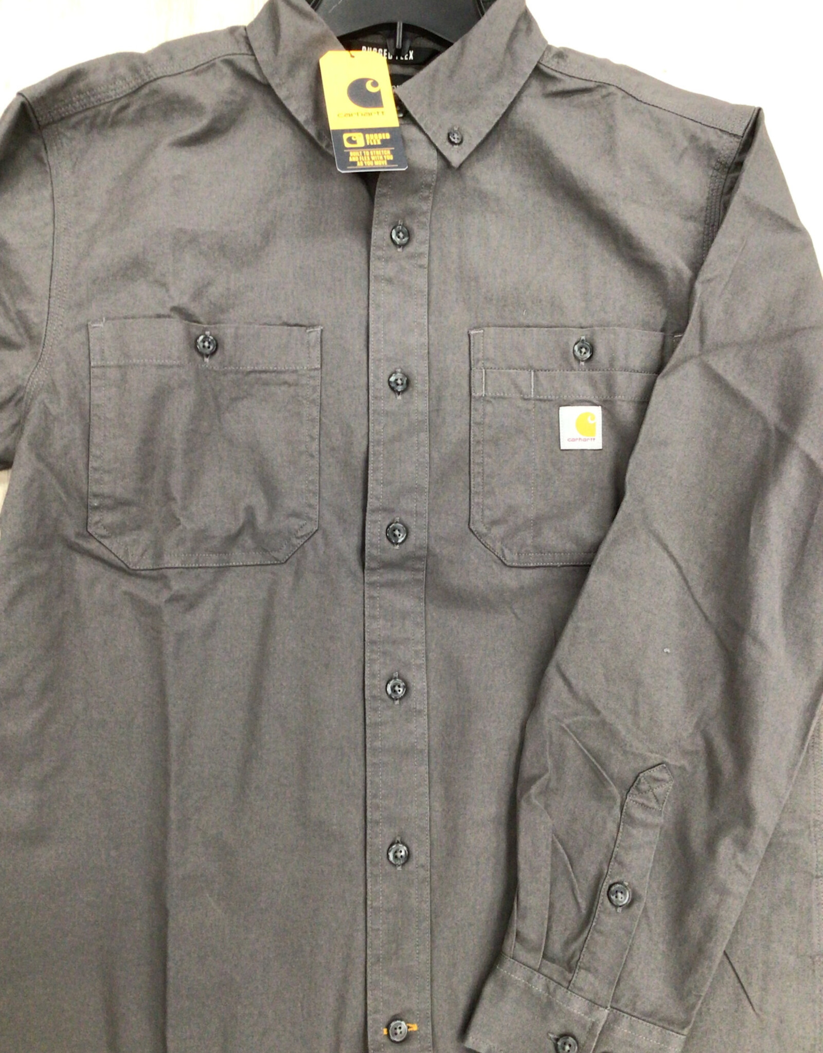 Carhartt Carhartt 103554 Rugged Flex Relaxed Fit Midweight Canvas Long Sleeve Shirt Men’s