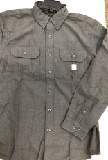 Carhartt Carhartt 104368 Loose Fit Midweight Chambray Long Sleeve Shirt Men’s