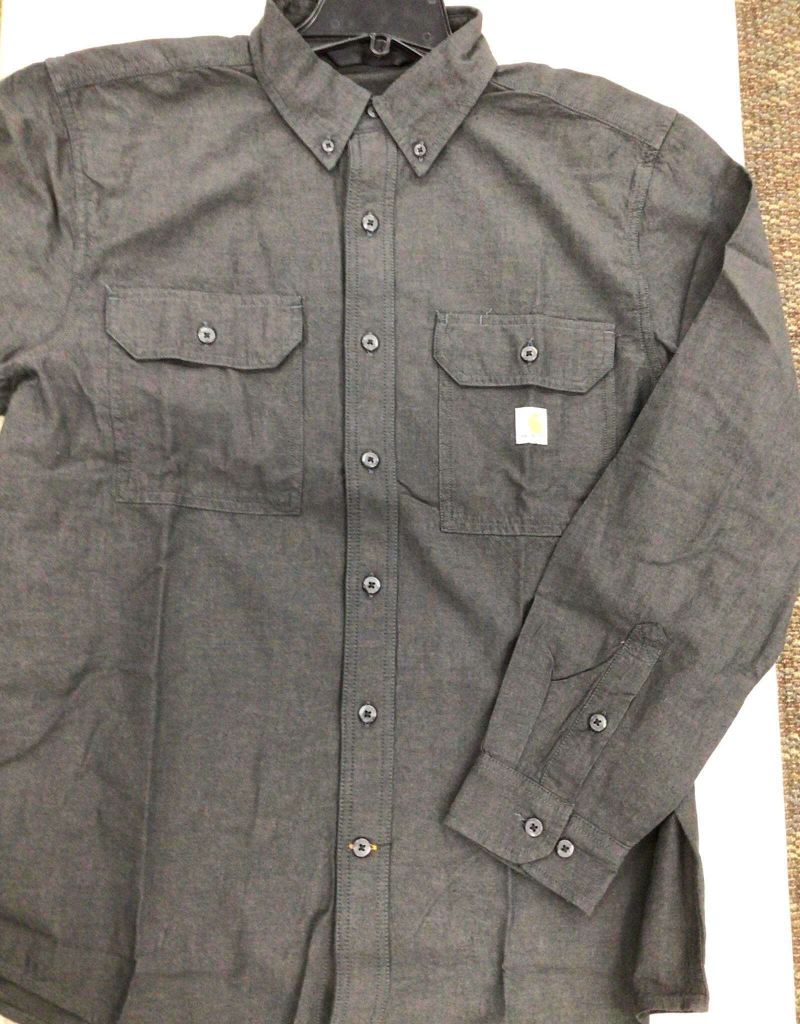Carhartt Carhartt 104368 Loose Fit Midweight Chambray Long Sleeve Shirt Men’s