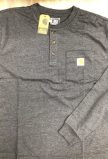 Carhartt Carhartt K128 Loose Fit Heavyweight Long-Sleeve Pocket Henley T-Shirt Men’s