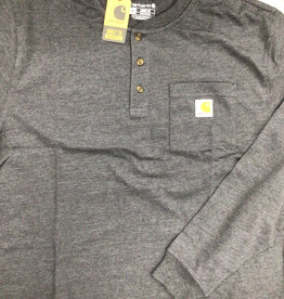 Carhartt Carhartt K128 Loose Fit Heavyweight Long-Sleeve Pocket Henley T-Shirt Men’s